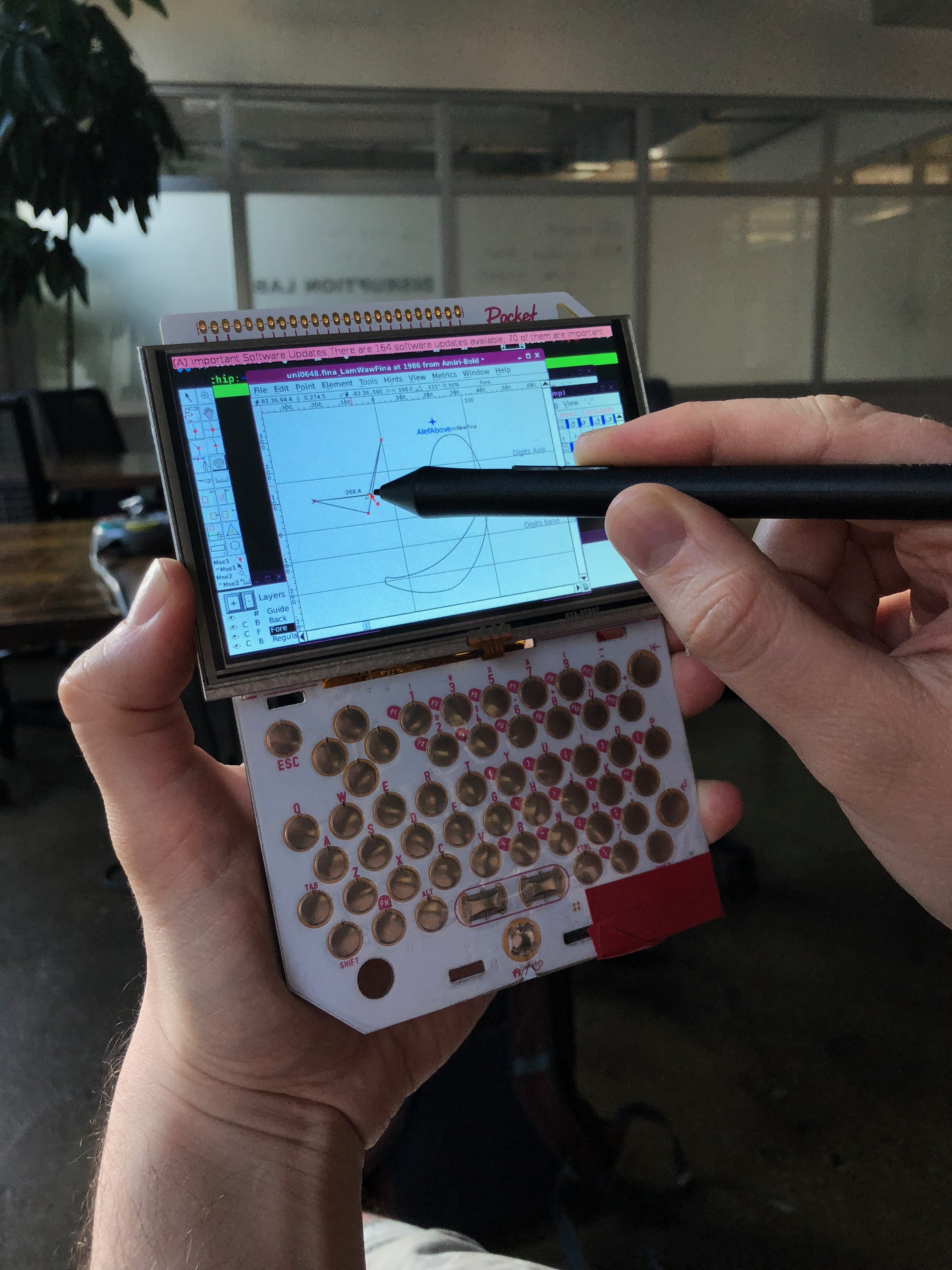 PocketChip pen demo