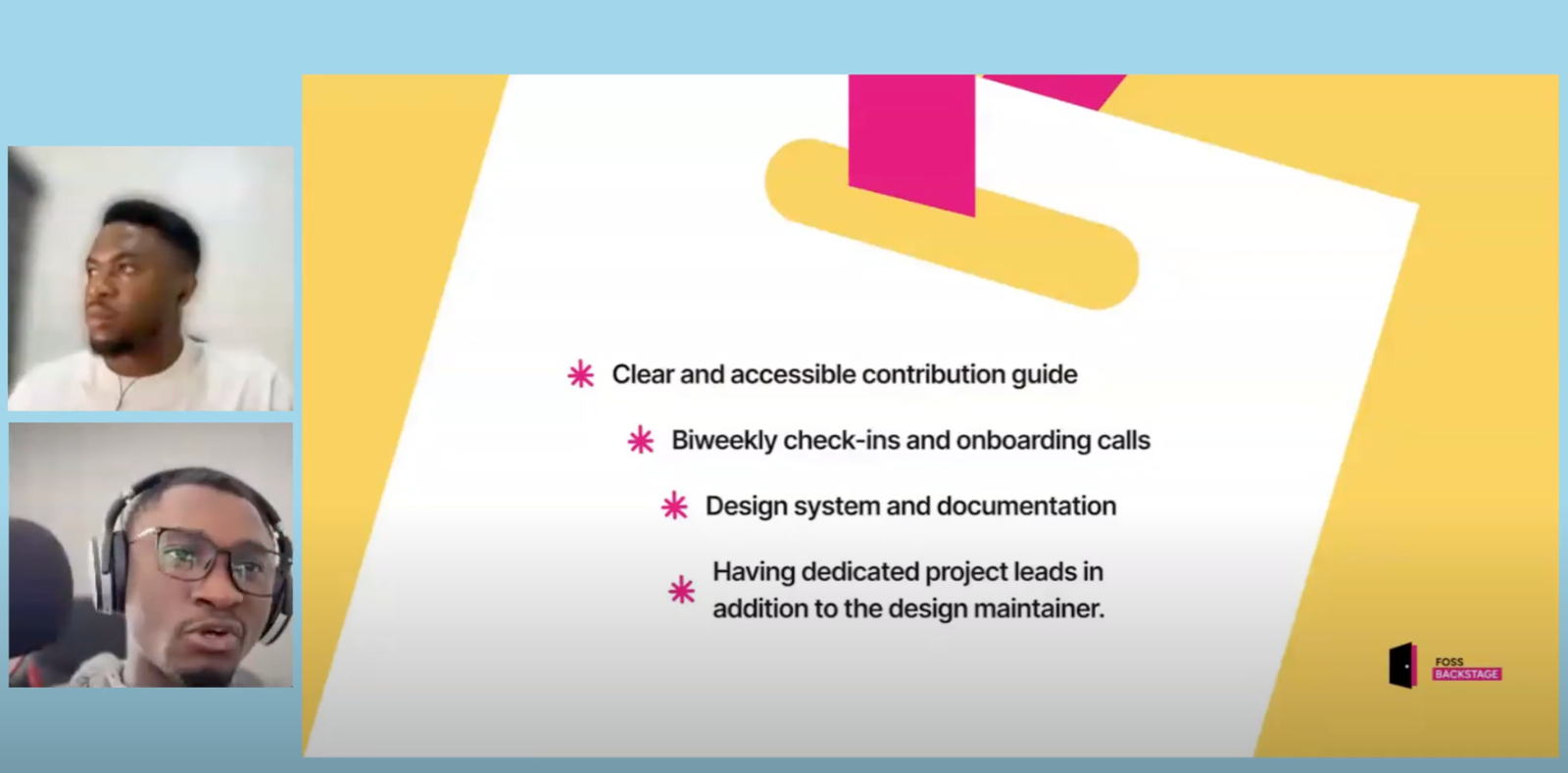 Onboarding Designers into Open Source Projects by Oluwadunsin Emmanuel Omole and Kingsley Mkpandiok Onboarding Designers into Open Source Projects by Oluwadunsin Emmanuel Omole and Kingsley Mkpandiok