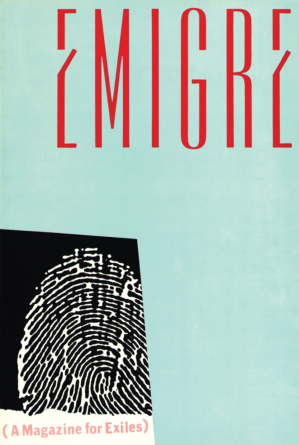 EMIGRE magazine cover